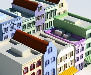 Cartoon Buildings