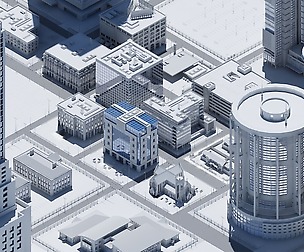 3D City Builder 01