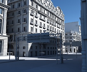 City Intersection 3D