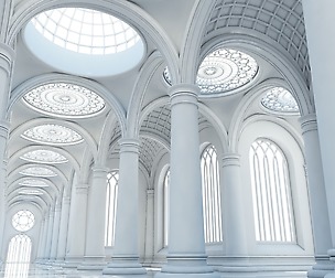 Classic Interior Corridor