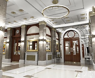 Classic Interior Hallway