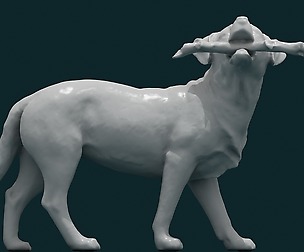 Dog 3D Model