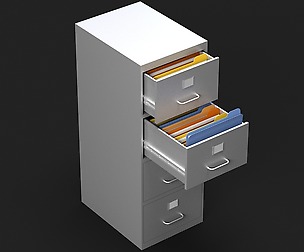 3D Filing Cabinet
