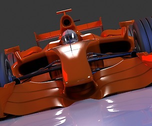 Generic Formula 1 Racing Car