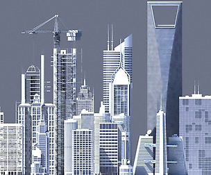 3D Generic Skyscrapers