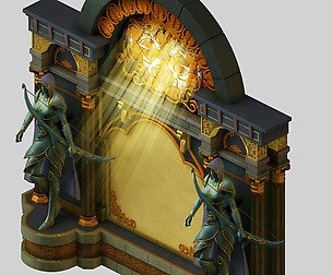 Human Ranger Area - Wall 02