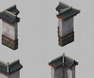 Courtyard - Wall 2701