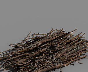Common objects - firewood stacks