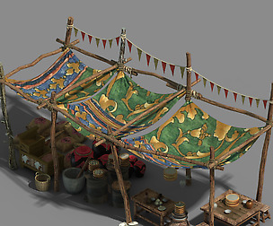 Universal objects - Prairie - stalls 03
