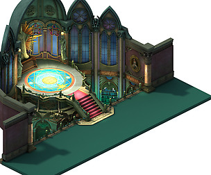 Library - mysterious scroll seal hall
