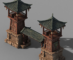 Journey to the West - Entrance Building 01