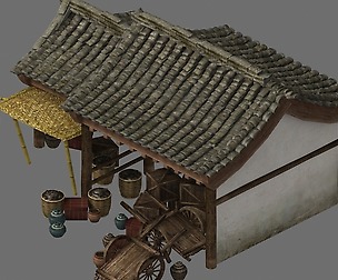 Journey to the West - charcoal shop