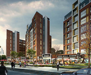3D Building 744