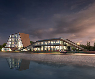 3D Building 745