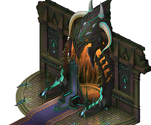 Evil creatures - throne 01