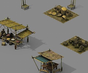 New Village - bamboo stand
