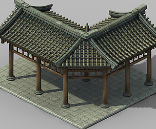 Chang an City - Medical Hall Corridor 11