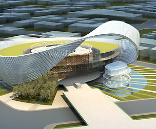 3D Building 733