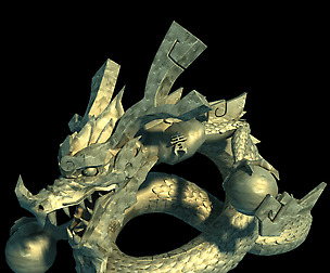 Gang Interior - Feng Shui Array - Dragon Stone