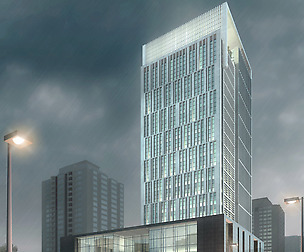 3D Building 734