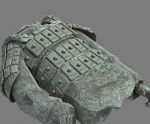Broken Soldier Statue - Stone Rubble 01