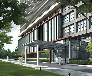 3D Building 743