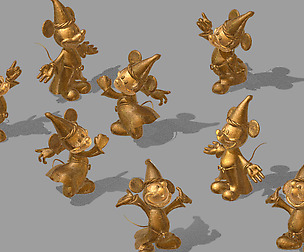 Disney - Mickey Statue 03