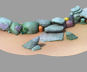 Disney - Seaside Stones 01