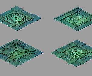Disney main city - surface pattern 02