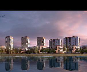 3D Building 738