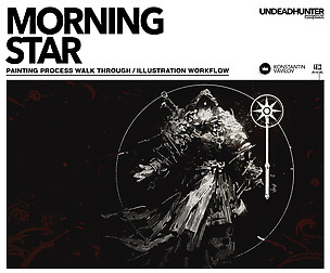 Morning Star - illustration workflow