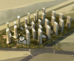 3D Building 747