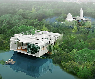 3D Building 727