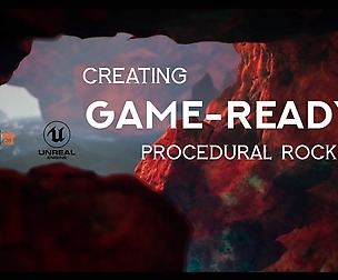 Creating Game-Ready Procedural Rocks