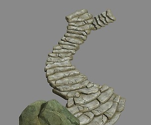 Outskirts - Lingjing staircase - stone staircase
