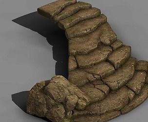 Heyang suburbs - stairs - stone staircase 03