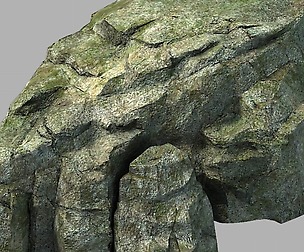 Huangguoshu Falls - large rocks 01
