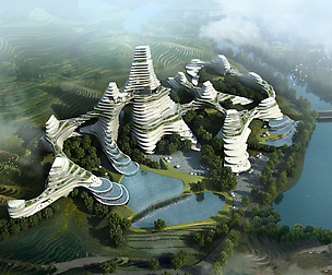 3D Building 764
