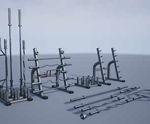 Training Bar Storage Holder