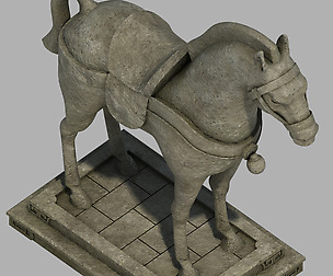 Architectural Decoration - Stone Horse 29