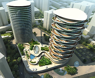 3D Building 767