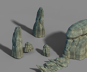 Li Village - stone material 04