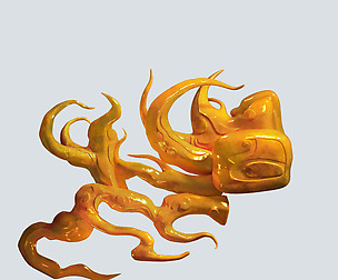 Magic Palace - yellow glass 01