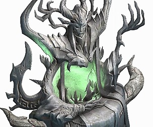 Devil Palace - Devil statue 02