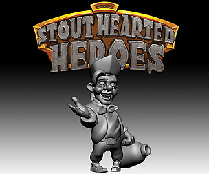 STOUT HEARTED HEROES - VILLAGERS: Town Drunk