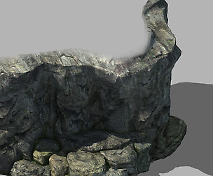 Mountain Hengshan - Cliff 02