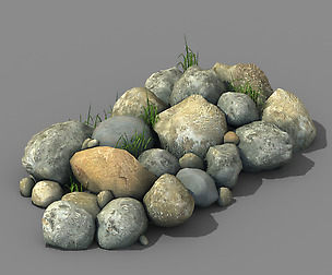 Climbed rattan - stone 03
