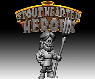 STOUT HEARTED HEROES - VILLAGERS: Farmer