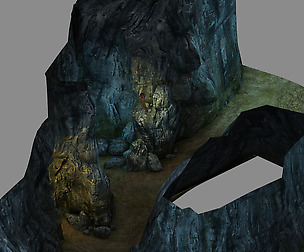 Inside the mountain - cave 01
