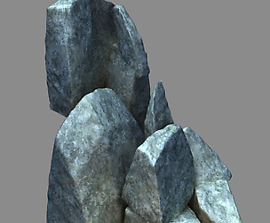 Mountain interior - stone 1